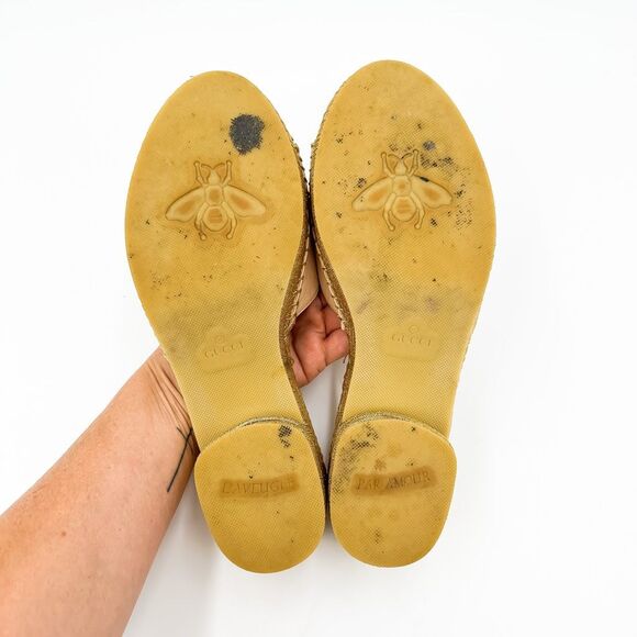 Gucci Pink and Gold Sandals - Picture 10 of 13